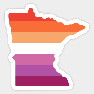 Minnesota Lesbian Pride Sticker